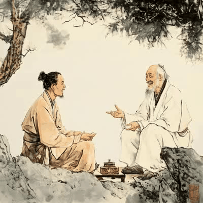 Traditional Chinese Medicine doctor educating patient the gentle needle guy