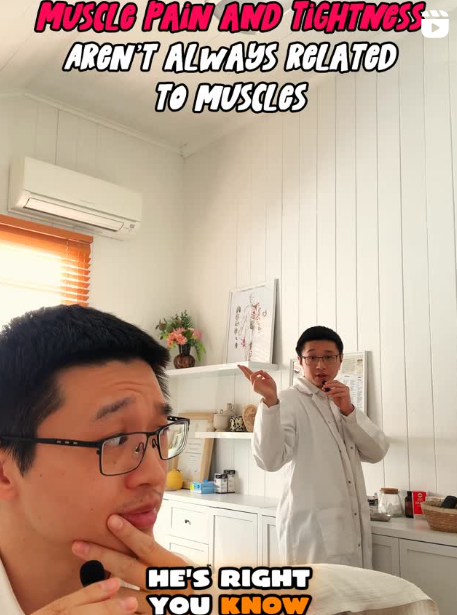 Muscle Pain And Tightness Aren’t Always Related To Muscles! Let Me Explain!
