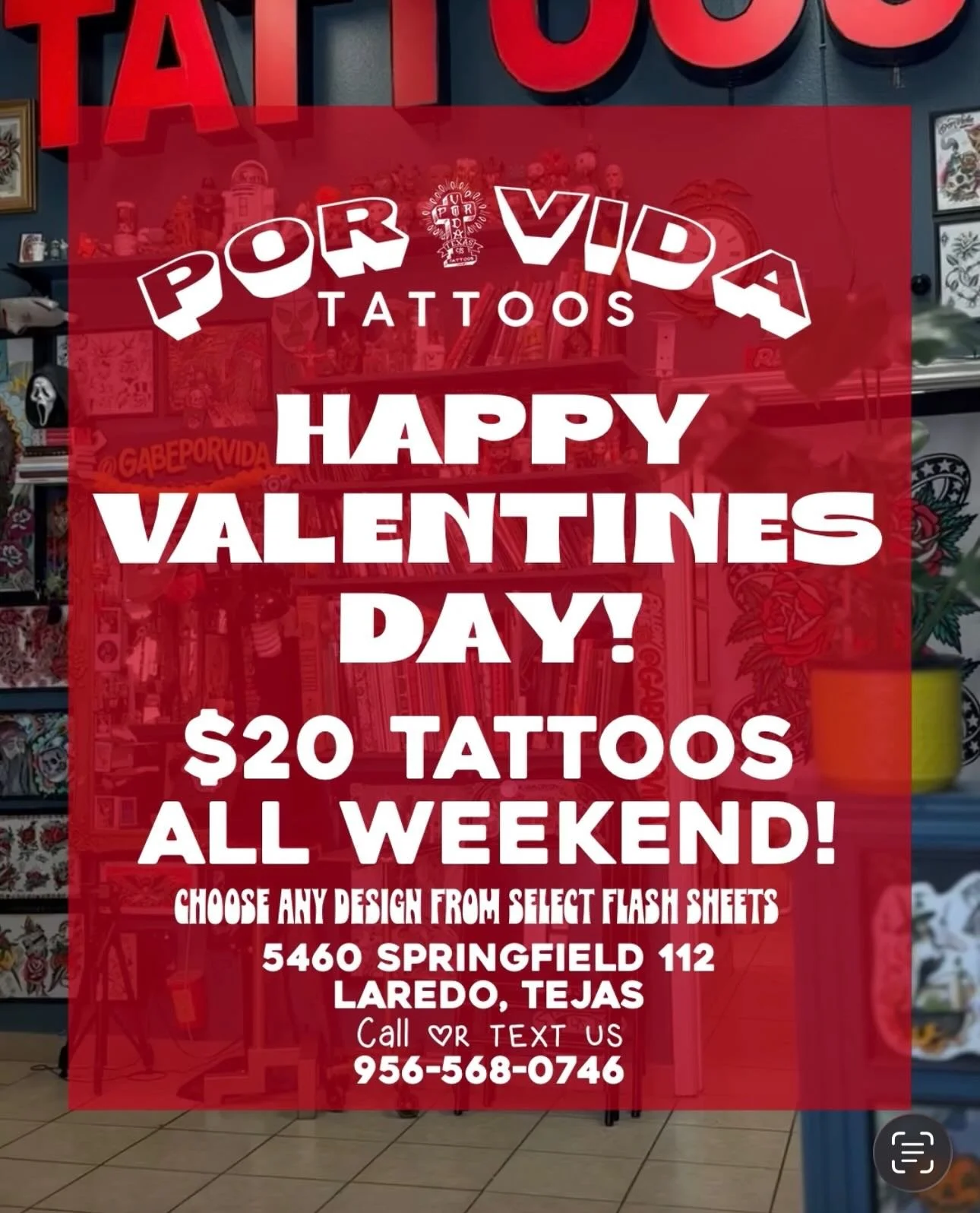 We love love! And we love giving back to y&rsquo;all as often as we can so we&rsquo;re giving you another day of our $20 flash special and free card readings! 

Bring your besties, your siblings, your Mami, your Tia, anyone who&rsquo;s down for a goo