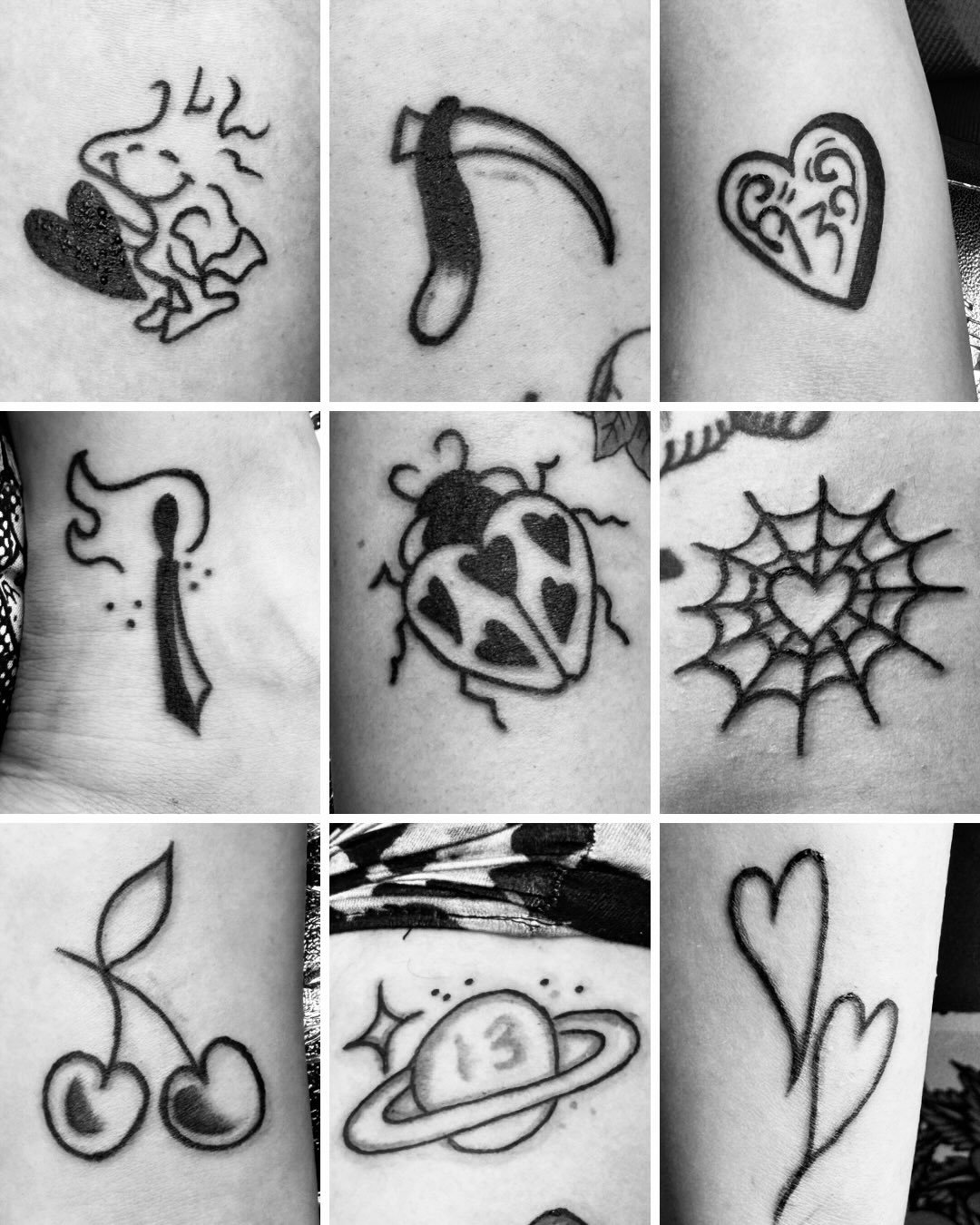 A handful of tattoos from the special this weekend by @beeporvida