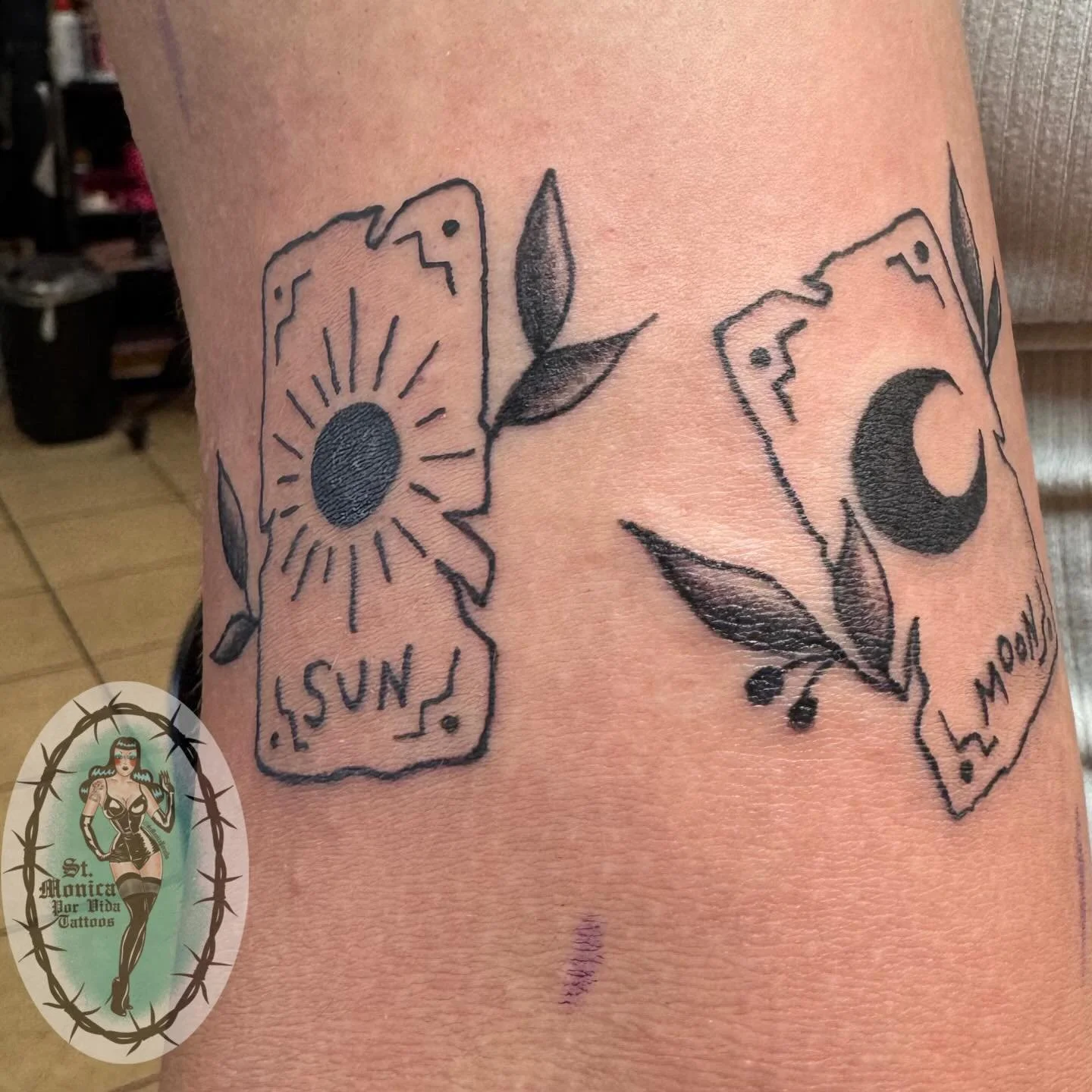 @stmonicaporvida is back at the shop. She&rsquo;s available for walk ins 🖤