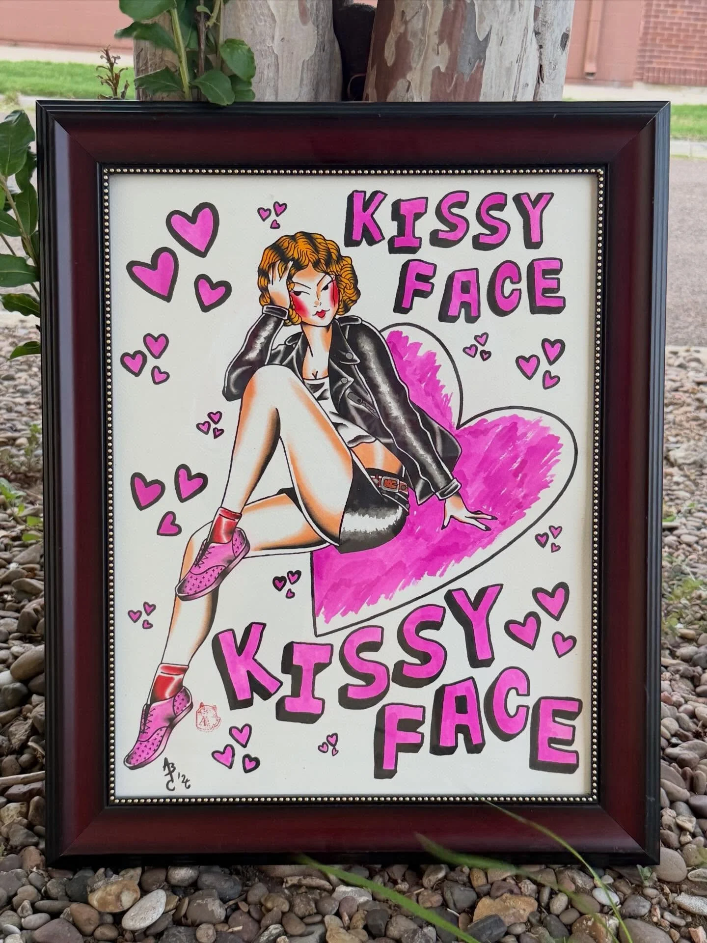 Water color painting by @angiebtattooin 
She&rsquo;s got time for walk ins tomorrow 🩷