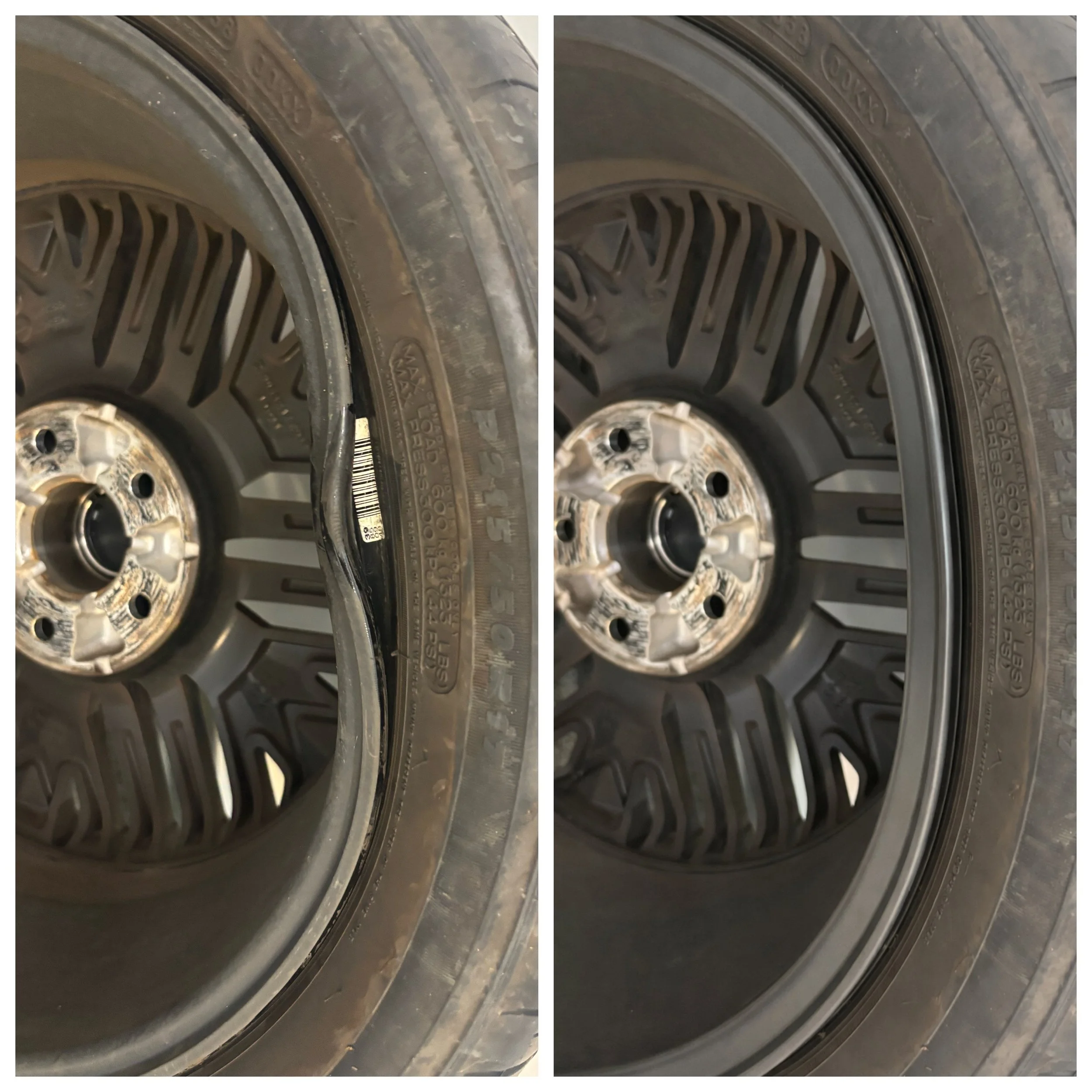 Bent Wheel Repair 
