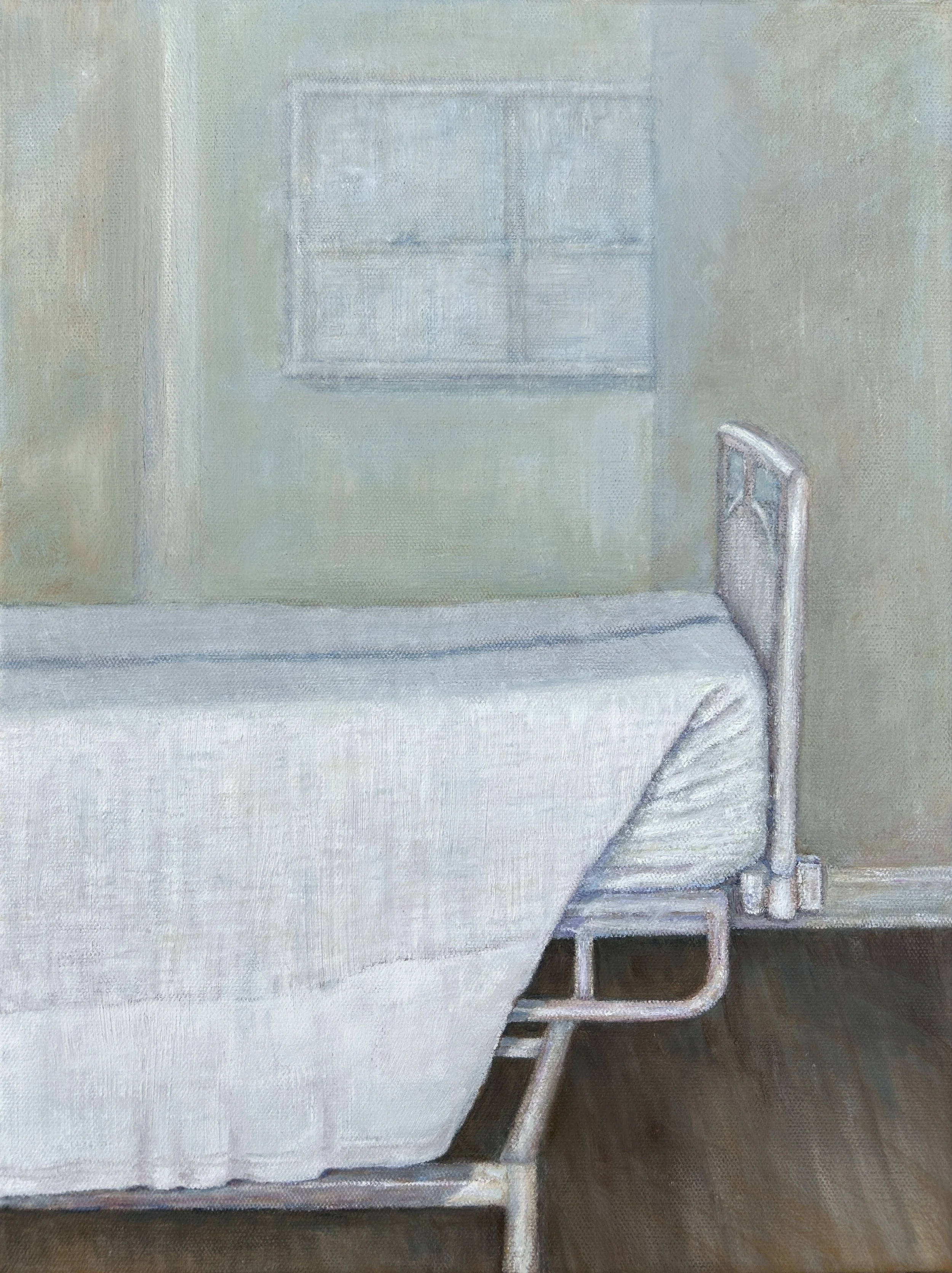 Untitled (absence), Oil on canvas, 2026, 40x30cm unframed