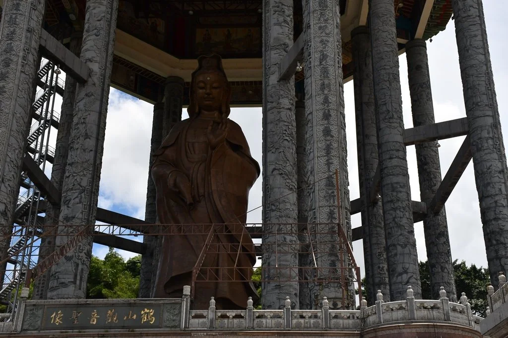 Bronze Guan Yin Goddess of Mercy statue at Kek Lok Si Temple Penang