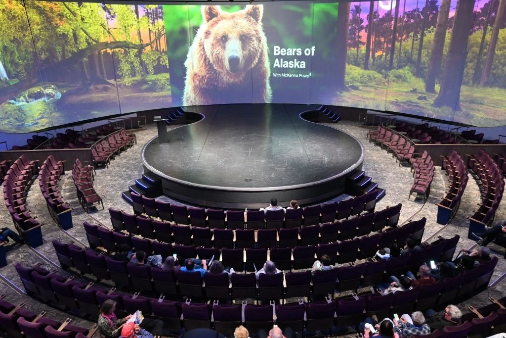 Celebrity Edge Theatre main stage for headline entertainment and talks