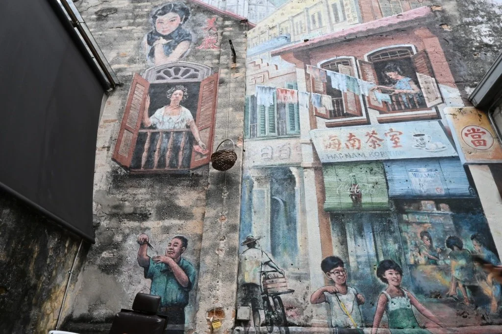 Kwai Chai Hong Chinatown KL street art mural