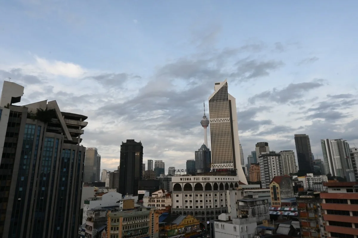 KL skyline panorama from Else Retreat rooftop