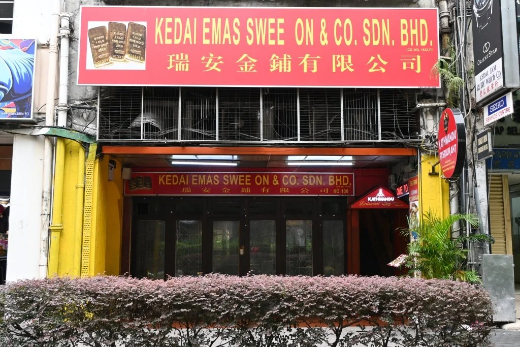 Heritage goldsmith shop Jalan Petaling Chinatown Kuala Lumpur