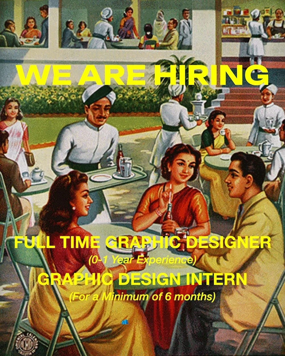 We are hiring! Send an email with your portfolio to halfcup@85isto15.com with the role you are applying for in the subject. 

This is a full time role based out of our studio in Chennai. 

#hiring #graphicdesign #graphicdesigners #graphicdesignjobs #
