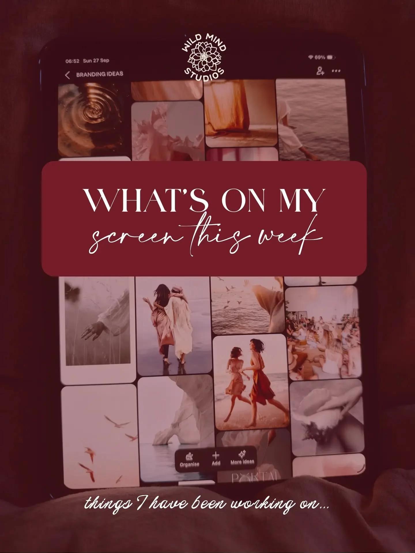 What's been on my screen this week, well, a lot actually! I always get to the end of the week and think I haven't done that much but making this post I realised actually, I've done a lot! No wonder I'm pooped! 😅 It's been a busy week and so much is 