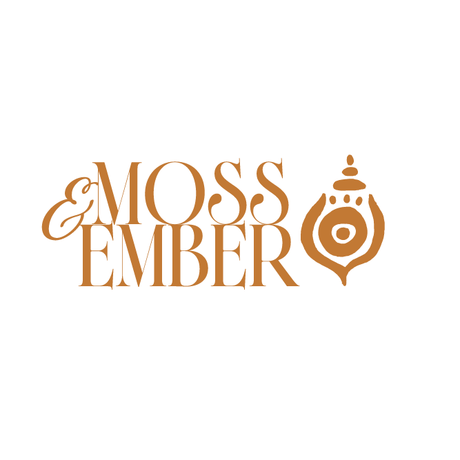 Logo Design for Moss and Ember, a wellness brand by Wild Mind Studios