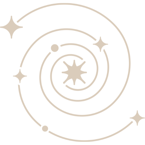 Galaxy icon for original artwork and nature-inspired creative expression.