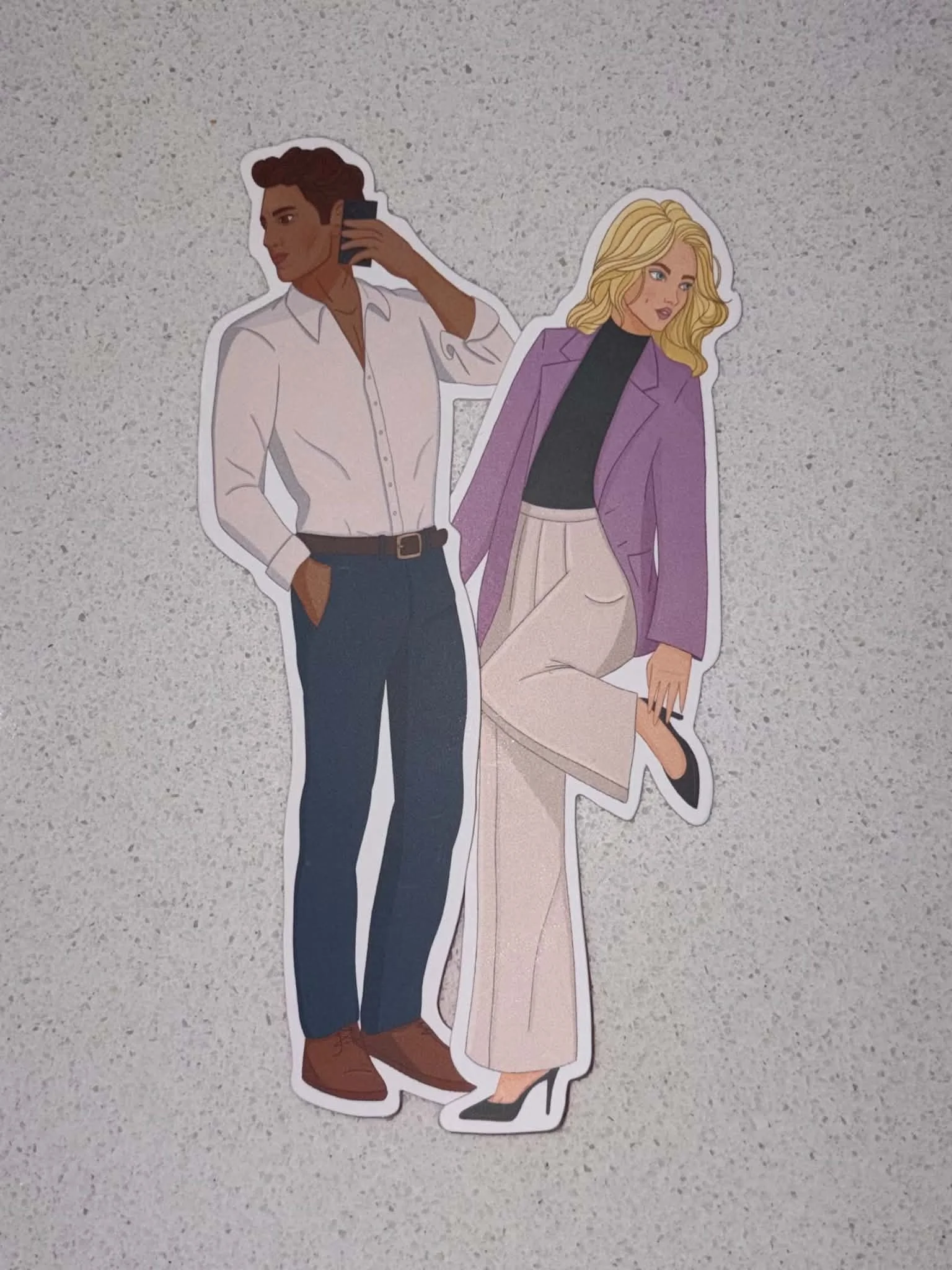 Tahlia and Orion Character Bookmarks