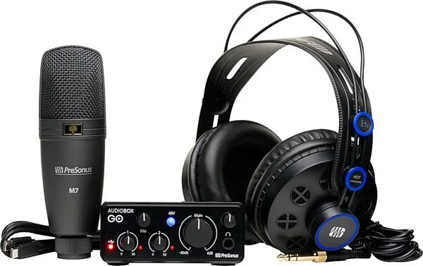 PreSonus AudioBox GO Creator Bundle, New, Action Position Back