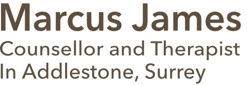 Marcus James: Counsellor, Therapist and Alexander Technique teacher, online and in Addlestone, near Chertsey, Weybridge and Woking, UK