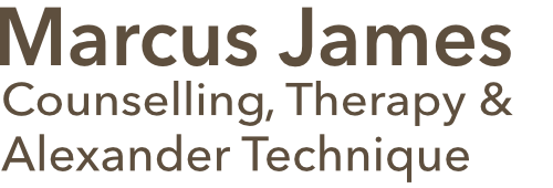 Marcus James: Counselling, Therapy and Alexander Technique, online and in person near Addlestone, Chertsey, Weybridge and Woking, UK