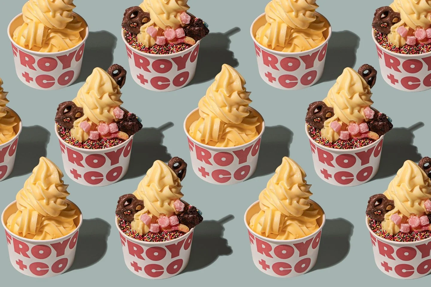 Weekends are for Froyo 👏

Currently swirling:
🍌 Banana
🥭 Mango
🫐 A&ccedil;a&iacute;
🍫 Chocolate
🍉 Watermelon
🍦 Signature tart
🍓 Strawberry
🧂🍯 Salted caramel

Open Saturday &amp; Sunday, 11am&ndash;9:30pm