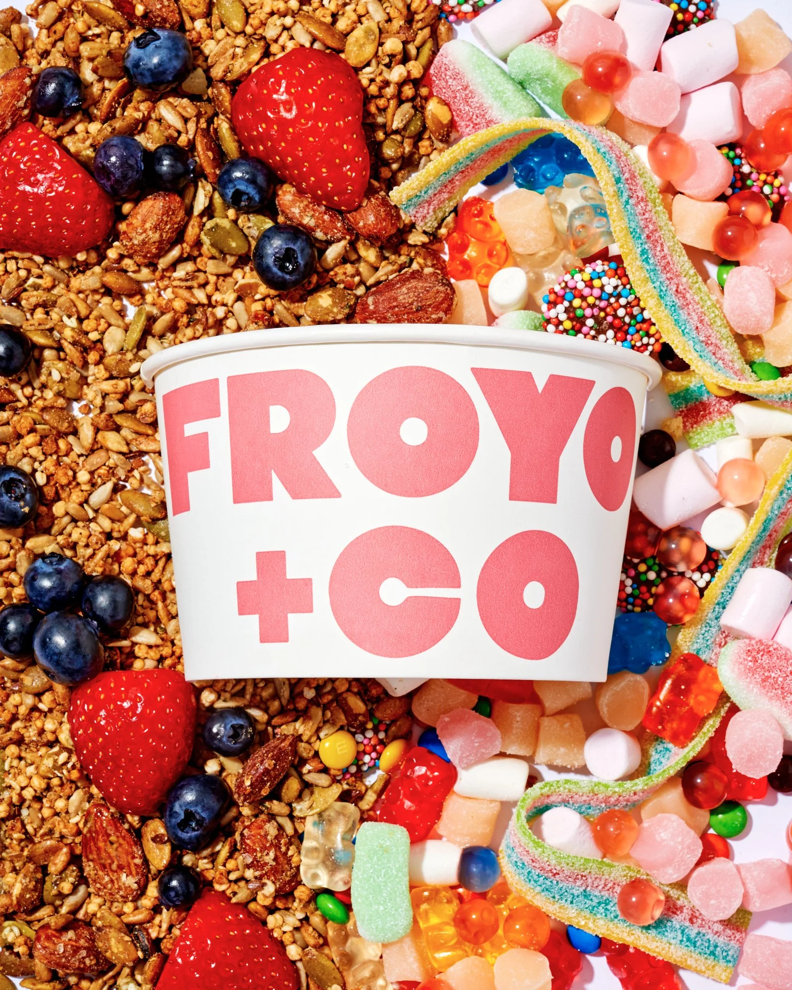 There are two sides to the brain&hellip; the left and the right.

At Froyo + Co, the left brain is the health-conscious legend... all about granola, fresh fruit, and that A&ccedil;a&iacute; goodness. Clean, crisp, feeling good choices. 🫐🍓

Then the