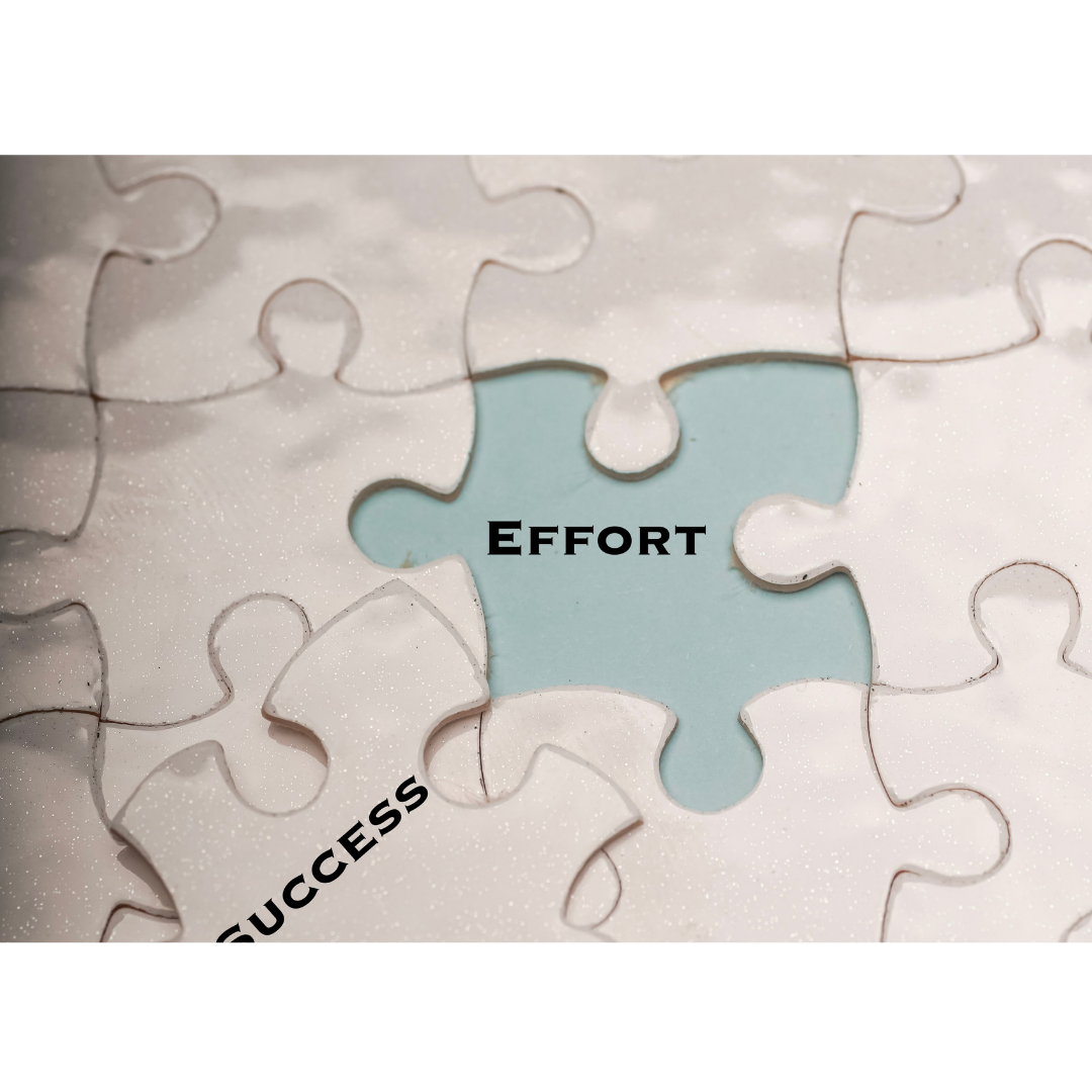 Puzzle showing the missing piece