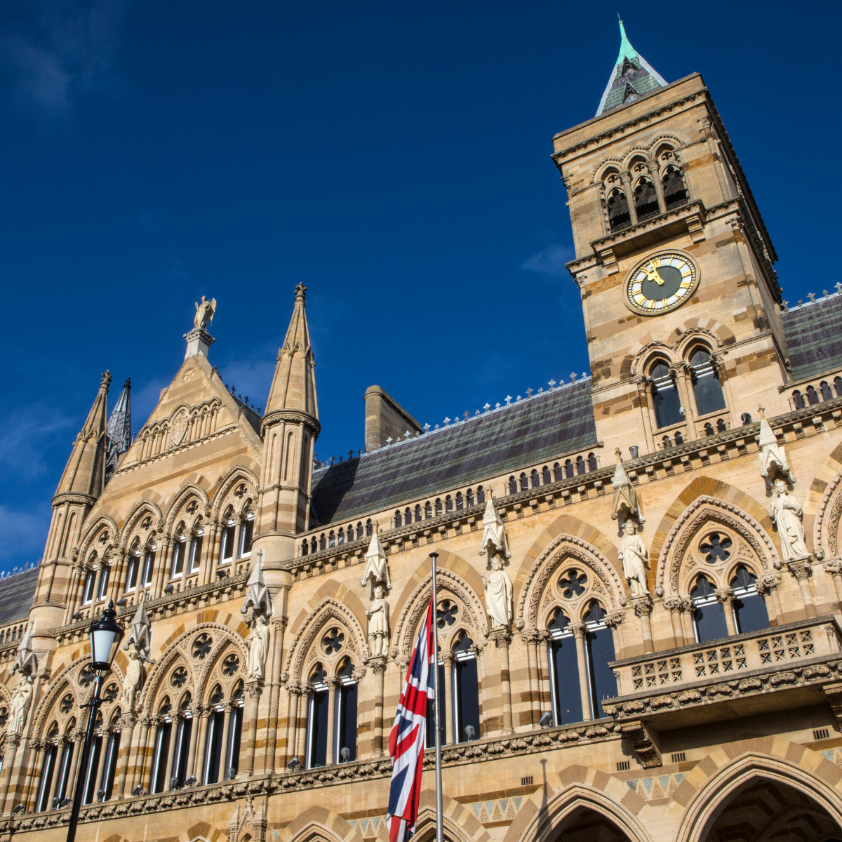 photo of the guildhall in Northampton UK