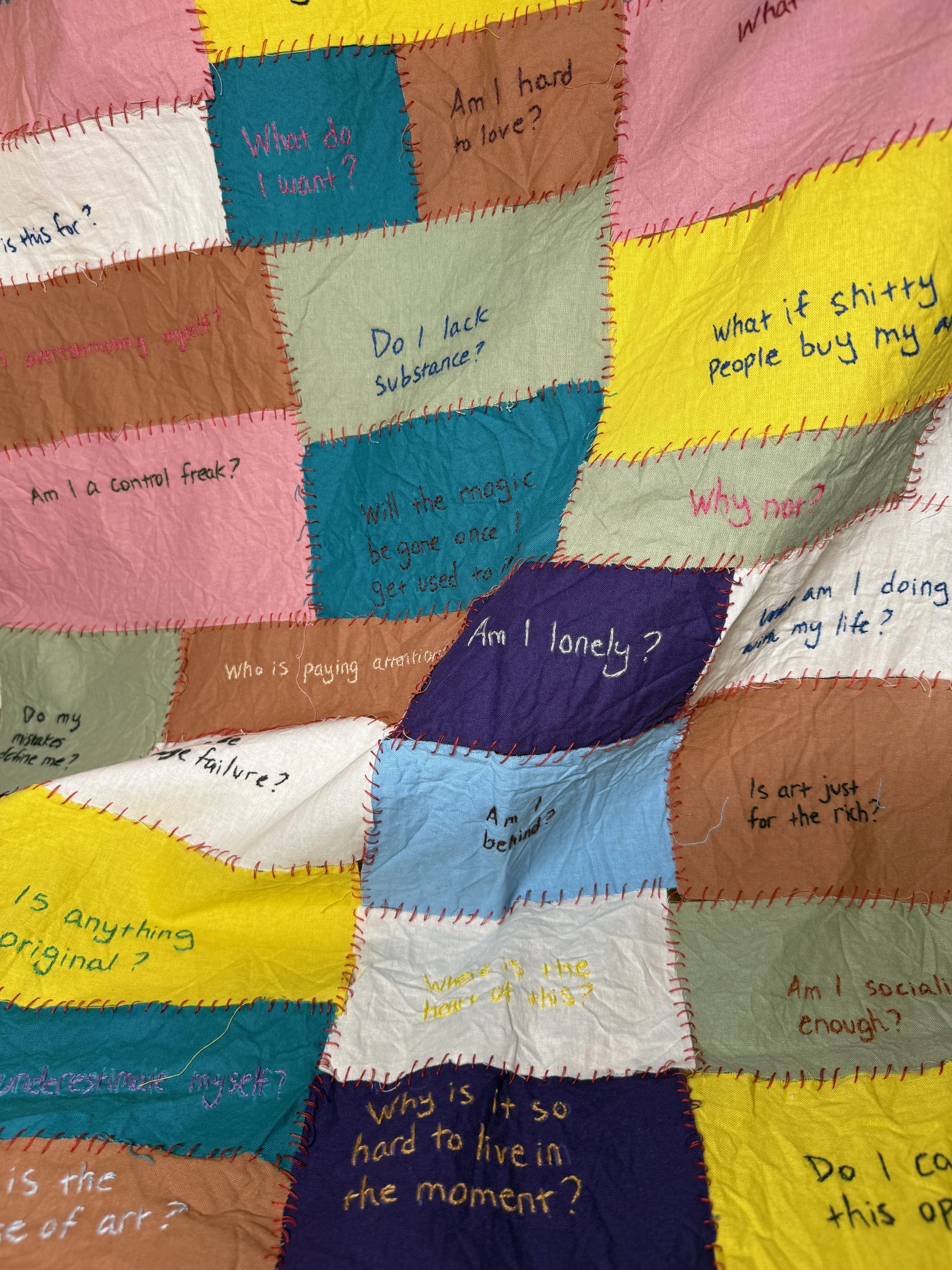 "101 questions for an impressionable young artist"