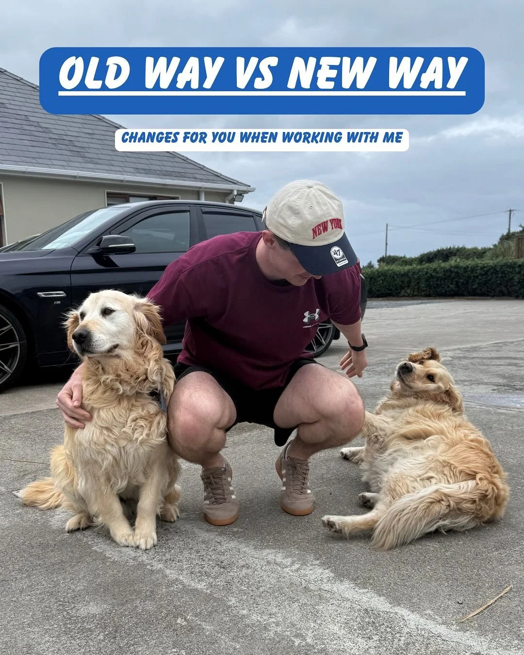 Old way &amp; your new way when we get you started 🤝

For one massive change, there&rsquo;s going to be some sub areas you&rsquo;ll need to focus on too and this graphic includes some we will be working on