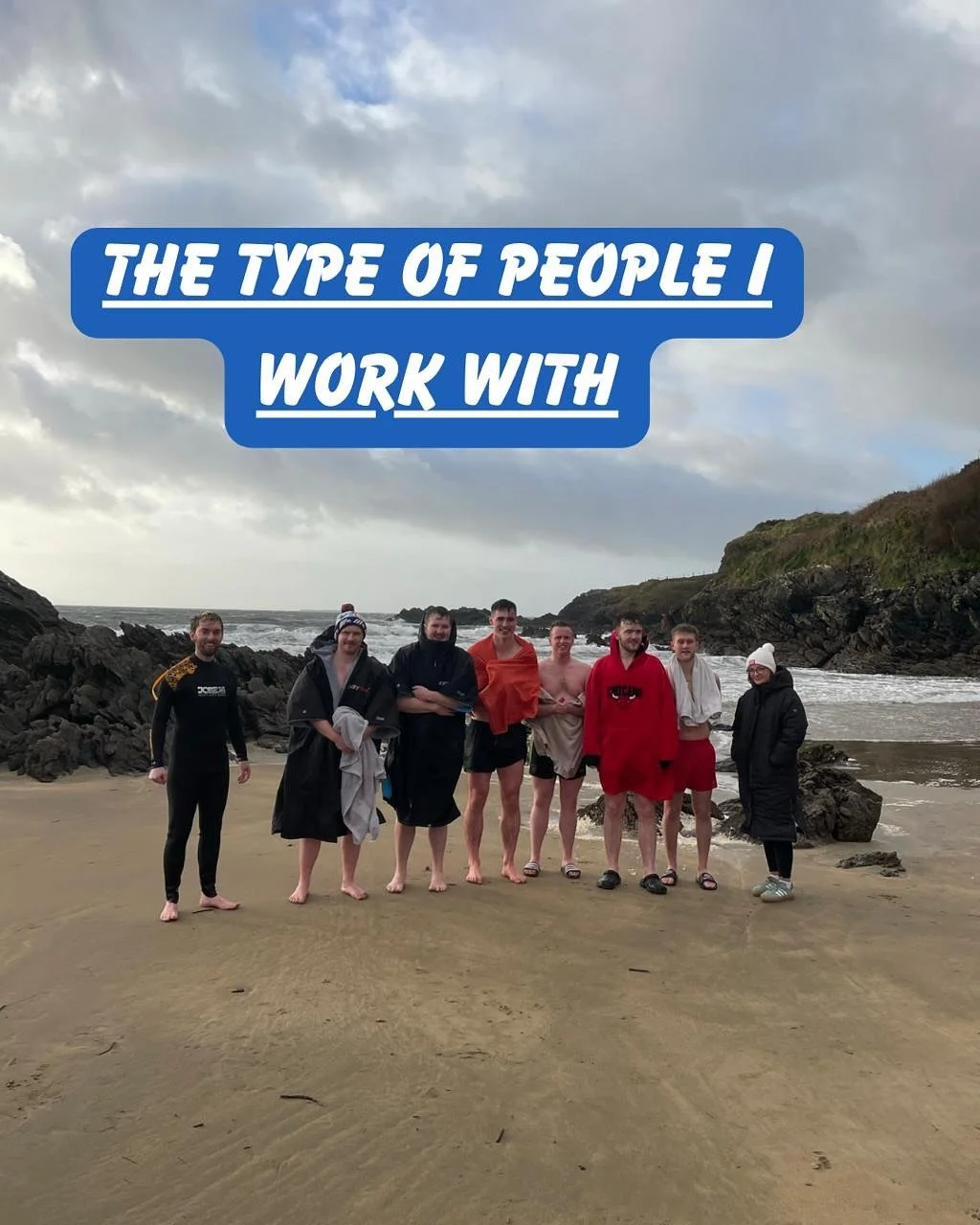 The type of people I work with on a daily basis 🤝