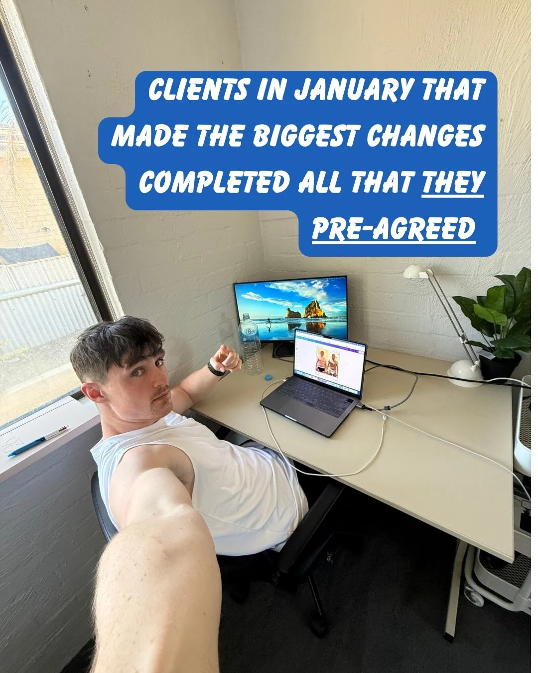 Prior to starting, agree what is 100% achievable for you each week from a training point of view and other areas, follow through &amp; avoid outside noise and temptation. Repeat, and you&rsquo;re on the right track. Your minimum standards are the fou