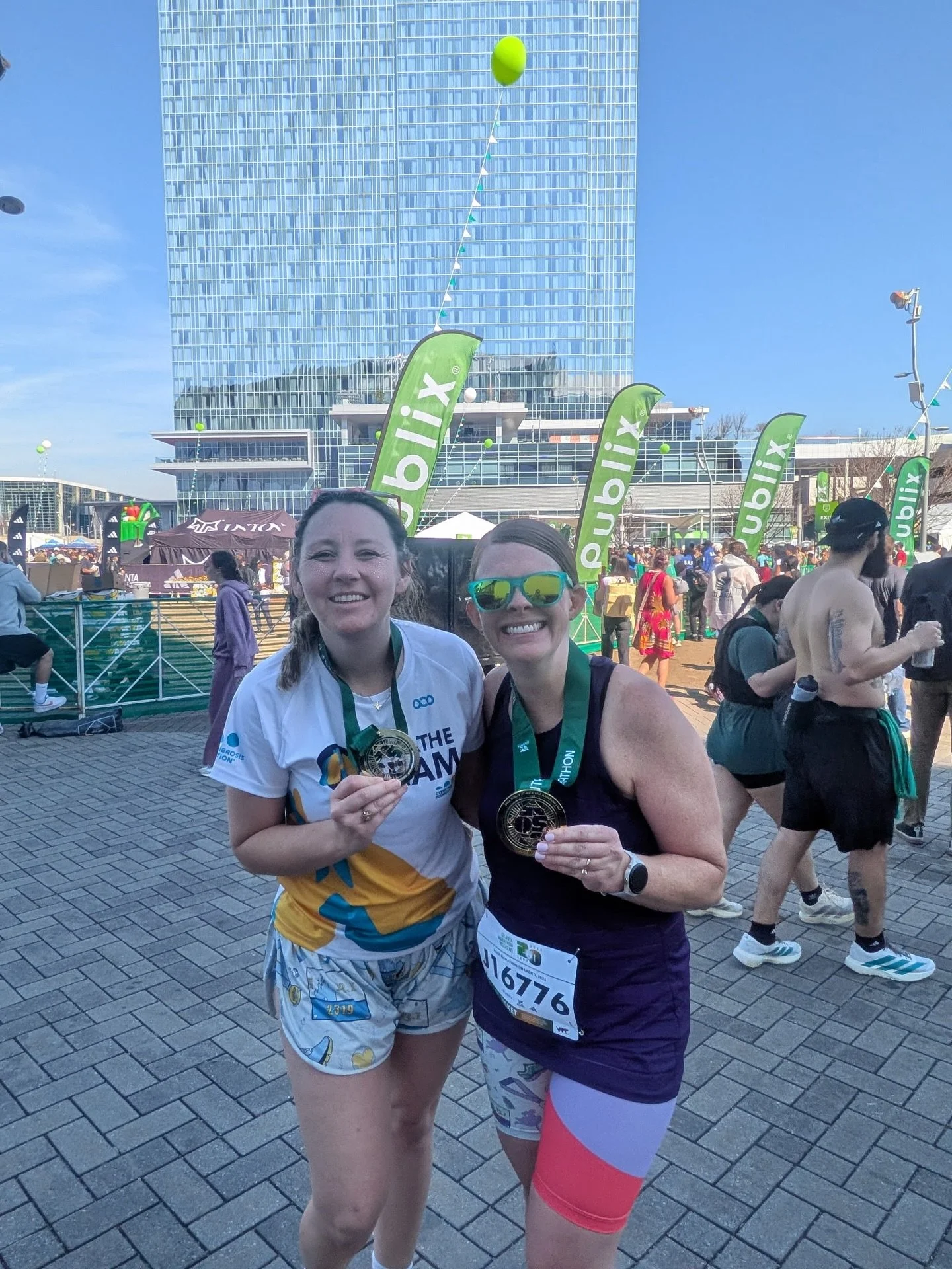 SO much to say about The #publixhalfmarathon, but the most important is this: my family is amazing and was able to cheer me on at not one, but two different parts of the race!! It made the finish line victory that much sweeter. Love you, crew 😘

HOW