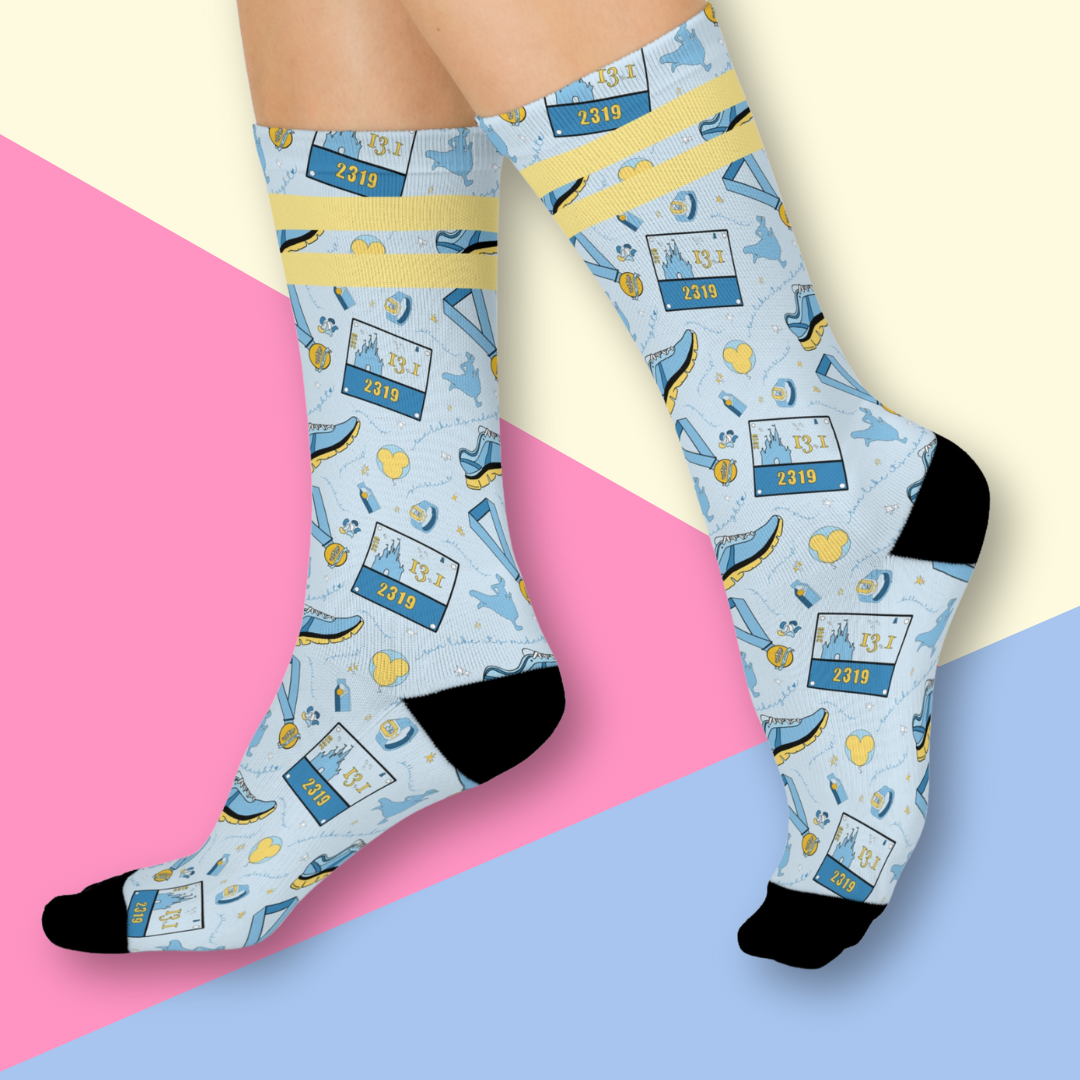 Crew Socks | Midnight Running