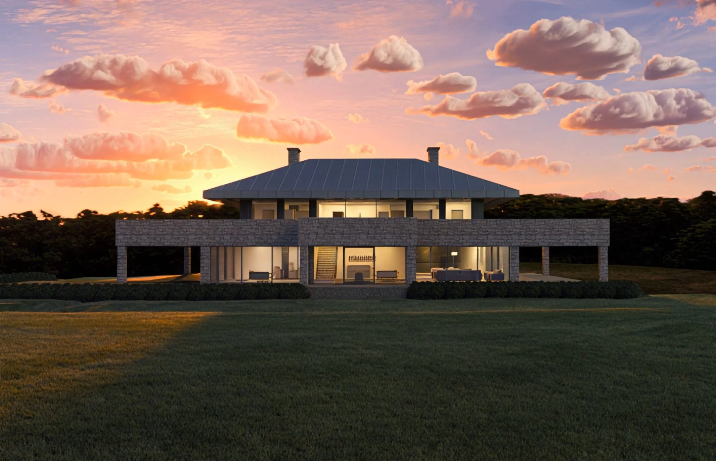 New build home in the Ribble Valley by Joel Firth.