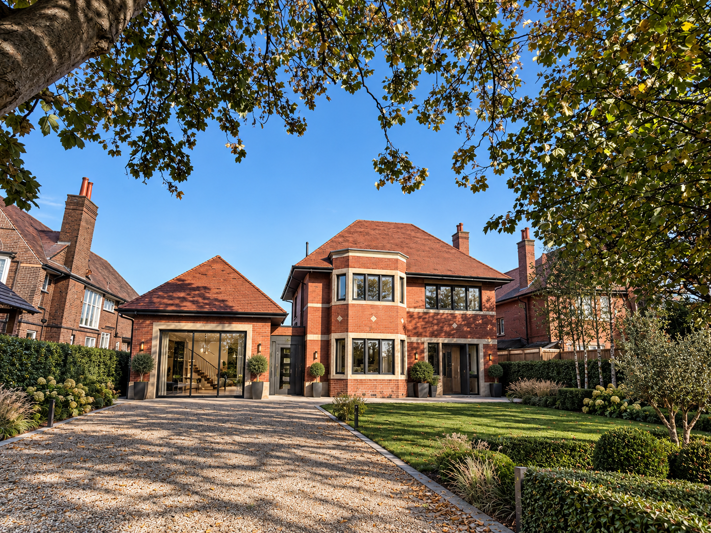 29 Clifton Drive, Lytham St Annes, Lancashire — substantial detached Victorian residence comprehensively renovated and extended across four floors, with architectural design by Chartered Architect Joel Firth.