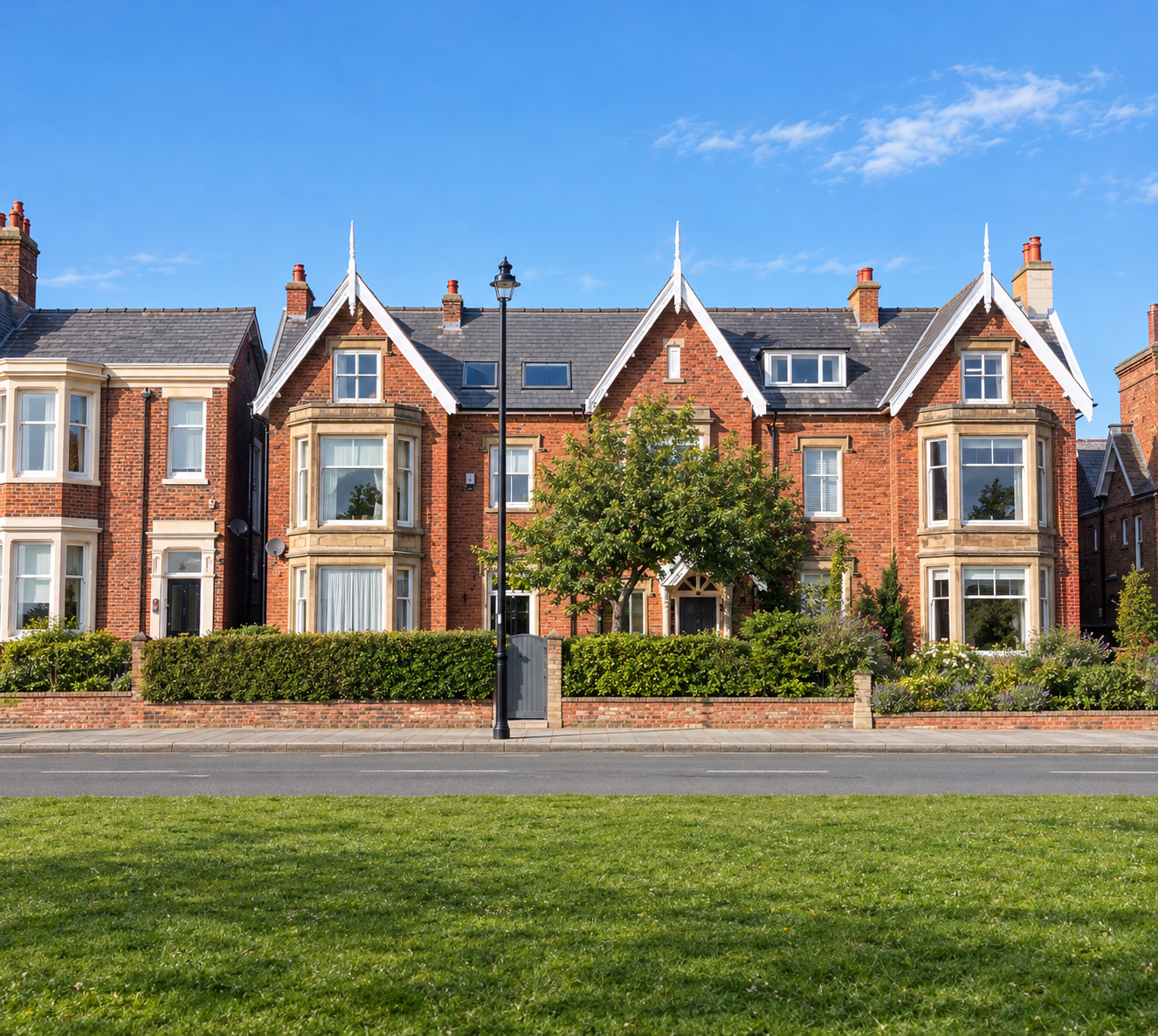 15 East Beach, Lytham St Annes, Lancashire. Architectural remodelling and extension of a substantial period residence overlooking Lytham Green. Designed by Joel Firth, the project combines comprehensive internal reconfiguration with carefully conside