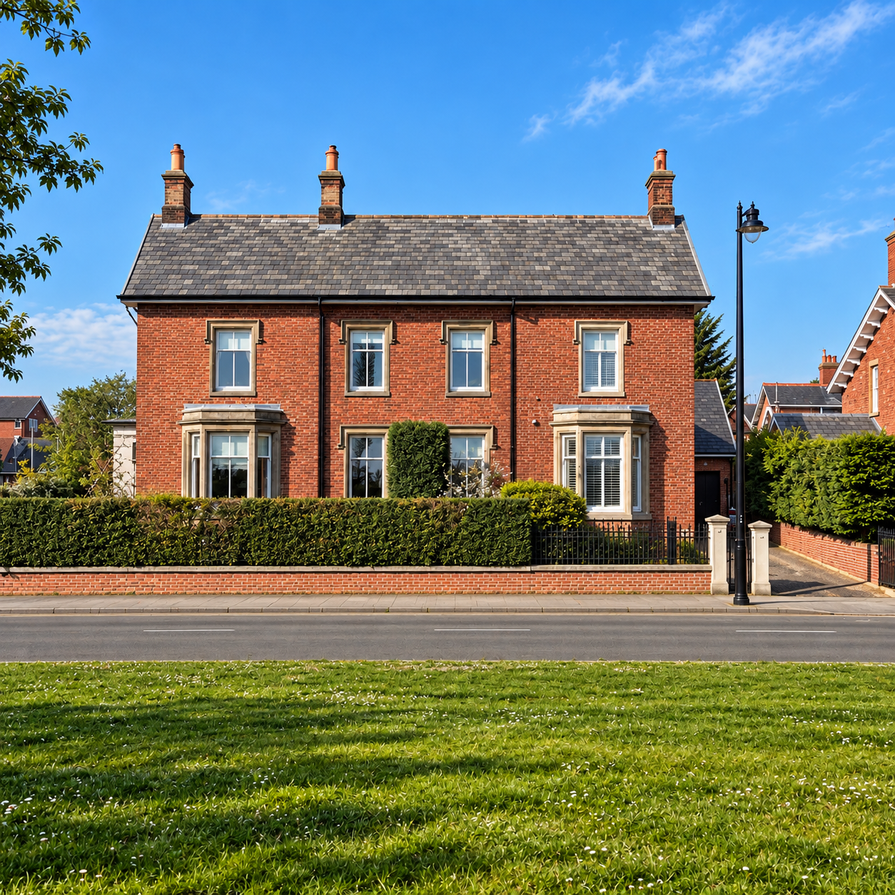 West Beach, Lytham St Annes, Lancashire. Architectural design for the extension and comprehensive internal refurbishment of a pair of traditional semi-detached houses for separate clients. Designed by Joel Firth, the proposals enhance the accommodati