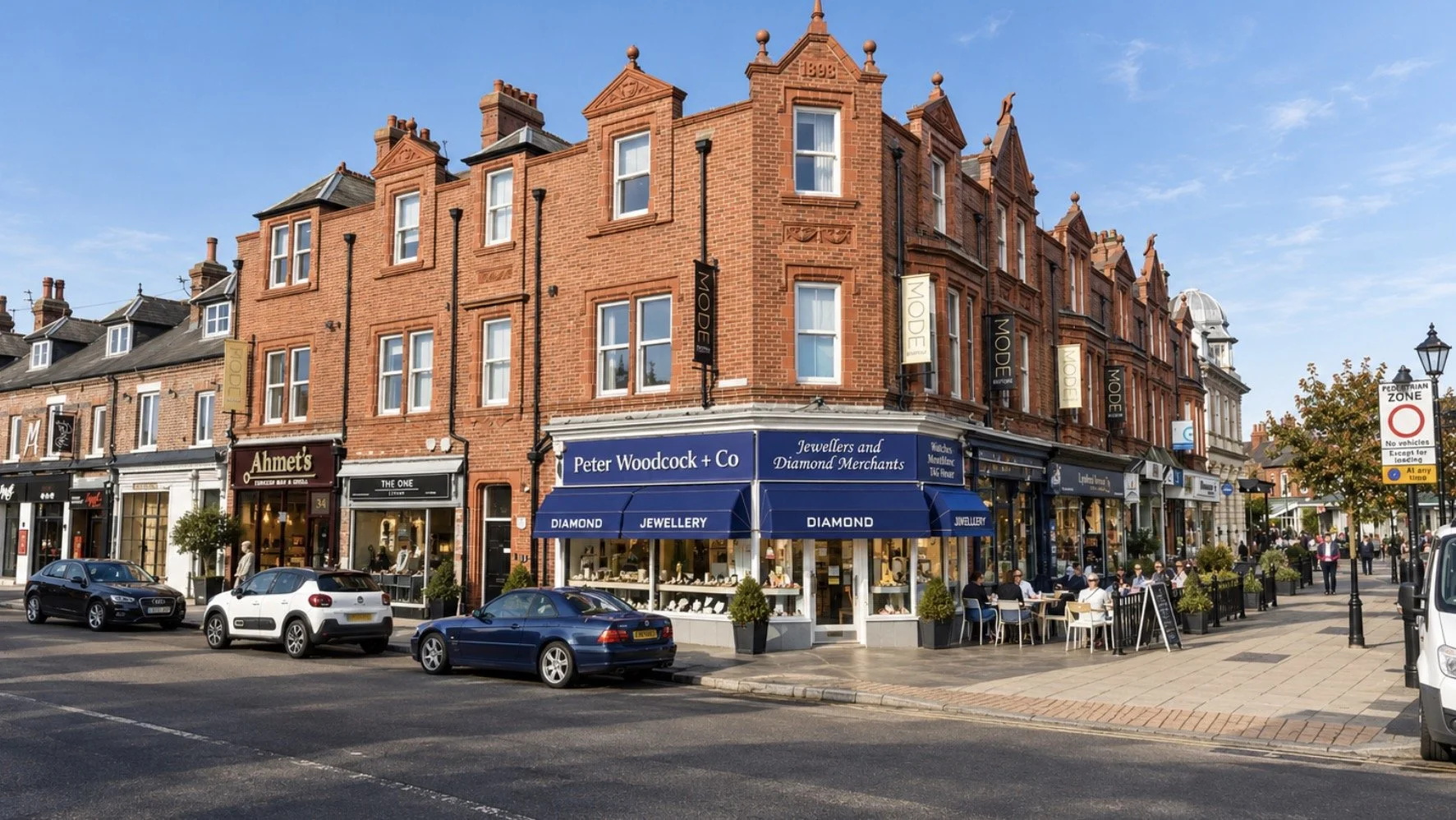 Mode Hotel — Boutique Hotel Conversion, Lytham - Conversion of an existing office building at 1 Clifton Square, Lytham, into a contemporary boutique hotel. Full architectural survey, concept design, interior design and construction-stage involvement 