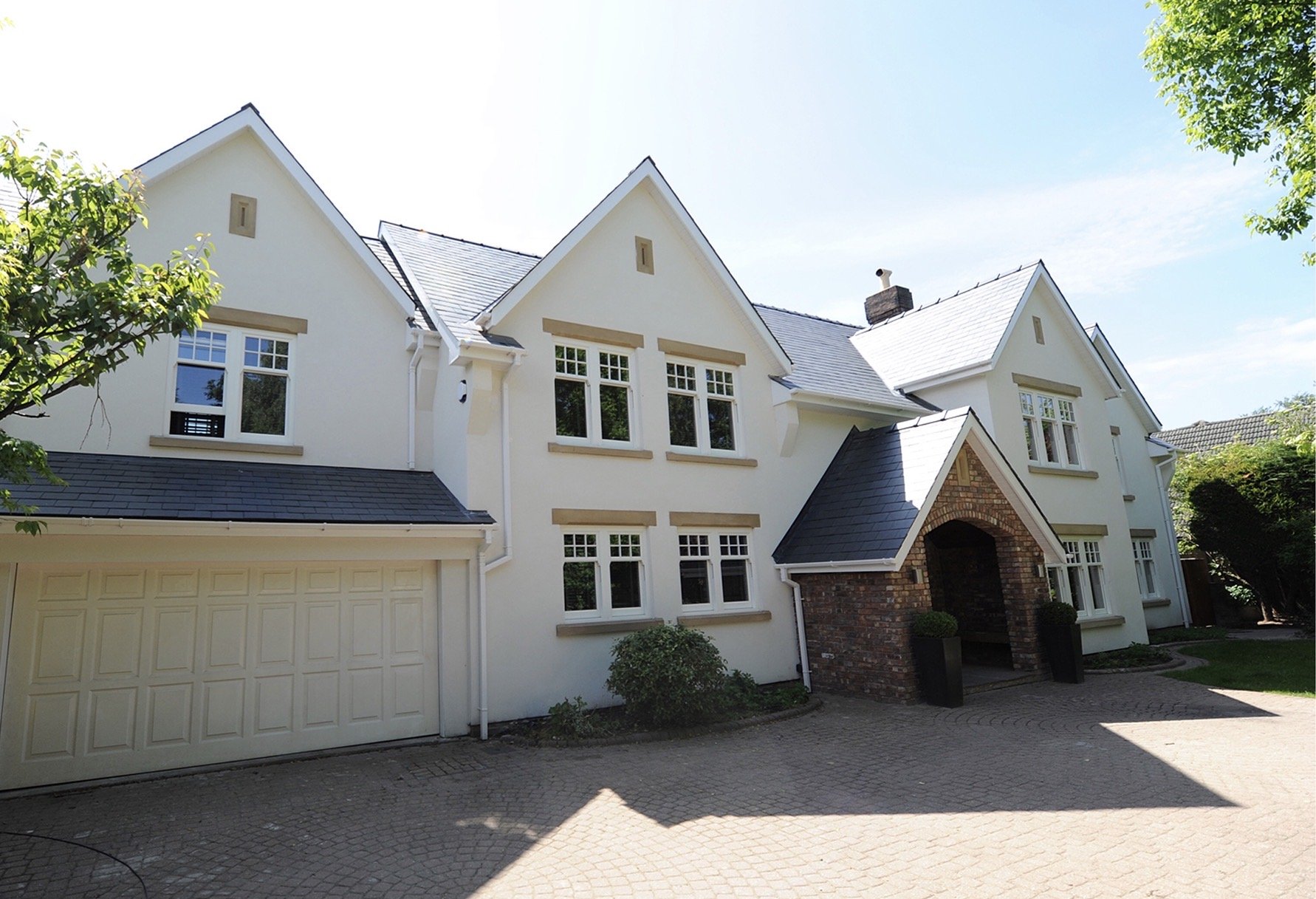 Meadowlands, Islay Road, Lytham St Annes, Lancashire — The traditional residential architectural design blended with the original house, doubling its size on a substantial plot on Islay rd. 