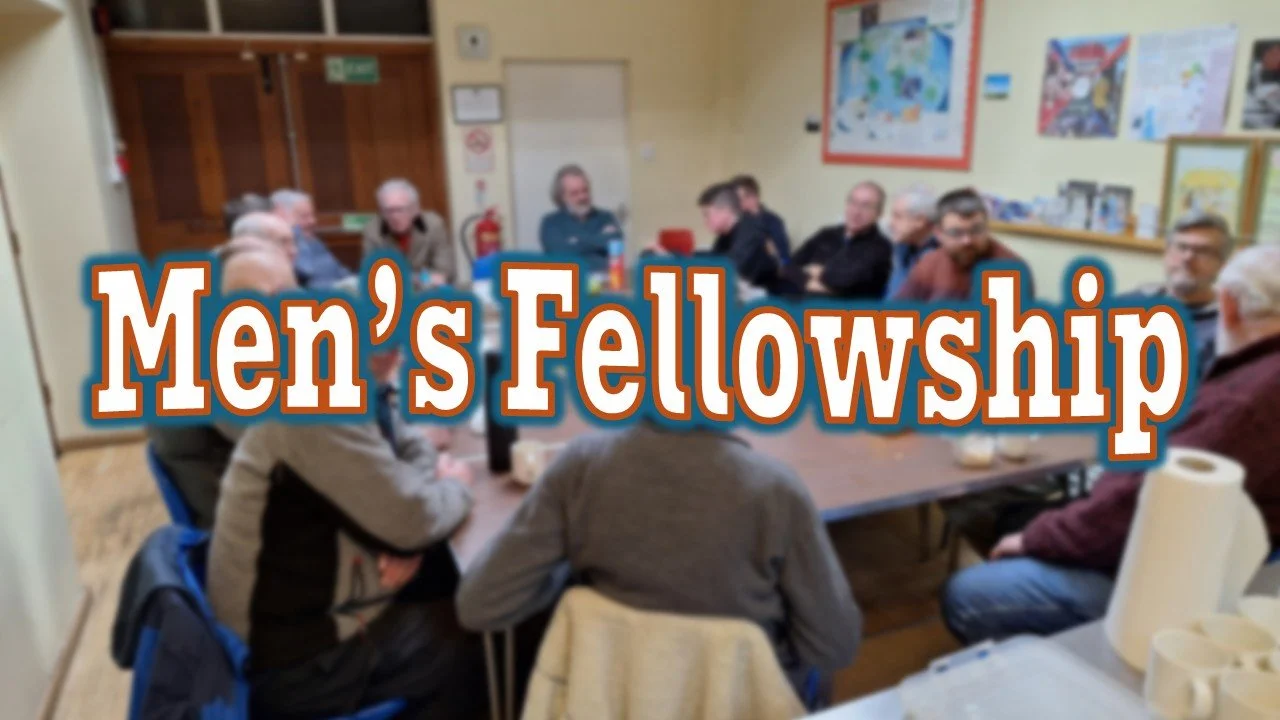 A meeting for the men. Men don't naturally get together in the same way, and this is a great opportunity to fix that!
Held once a month (on a Saturday) in the church hall, the men meet for food, a social time or a movie. Always a friendly welcome and