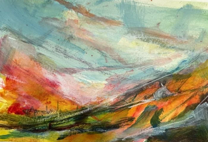 Where eagles soar. Mixed media.jpeg