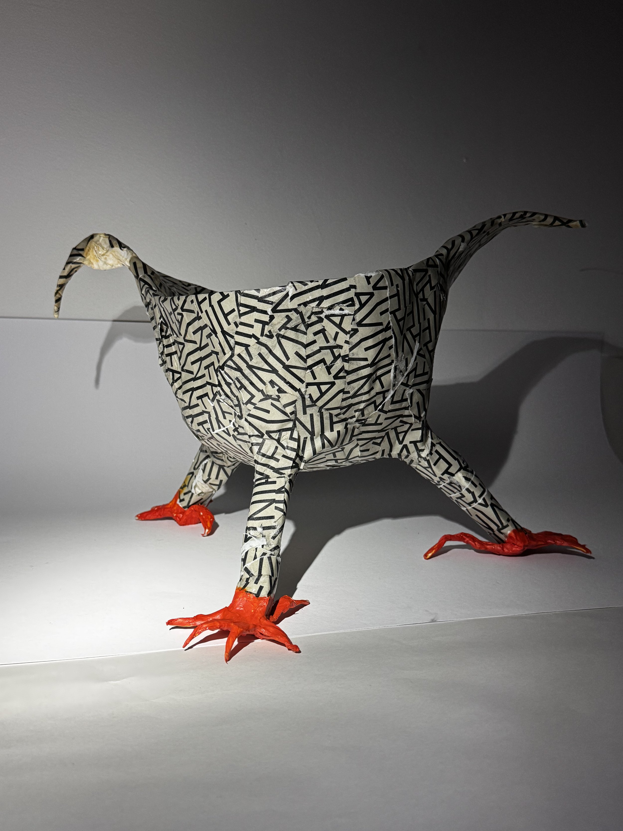 Chicken stories. 2024
Paper sculpture
40 x 40cm