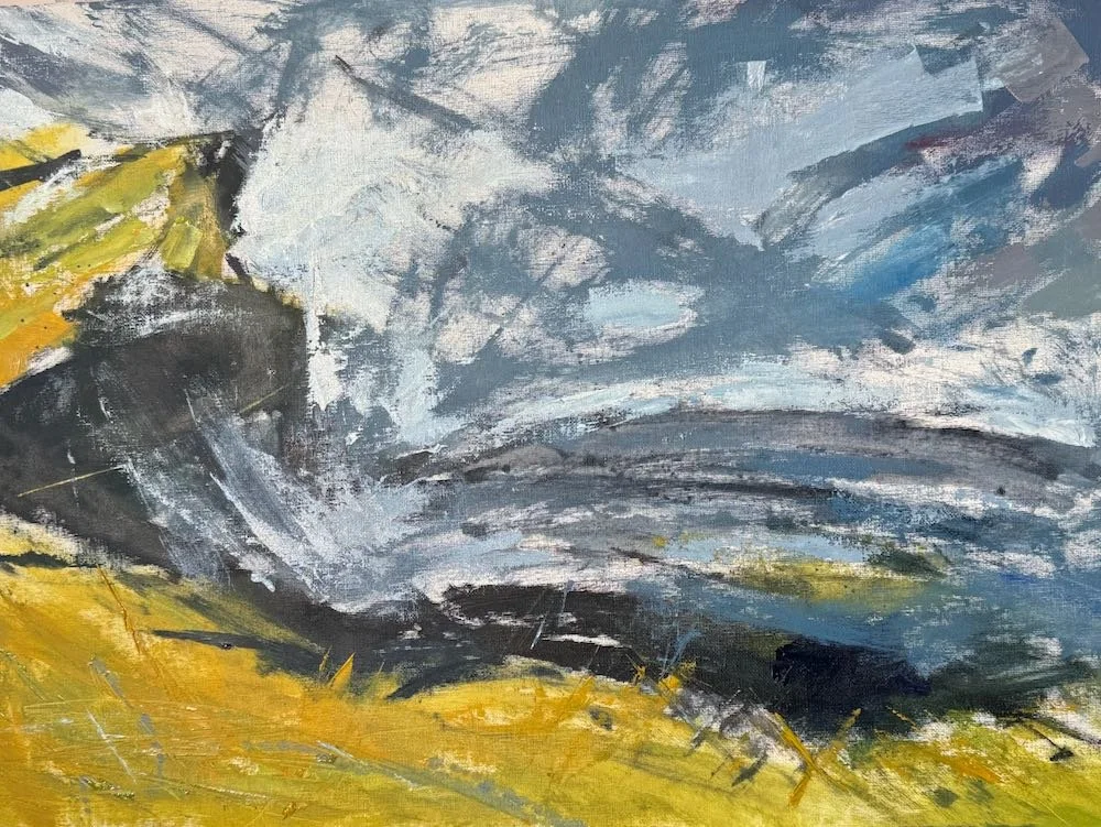 Storm cliffs, Orkney. Oil. 2025.jpeg