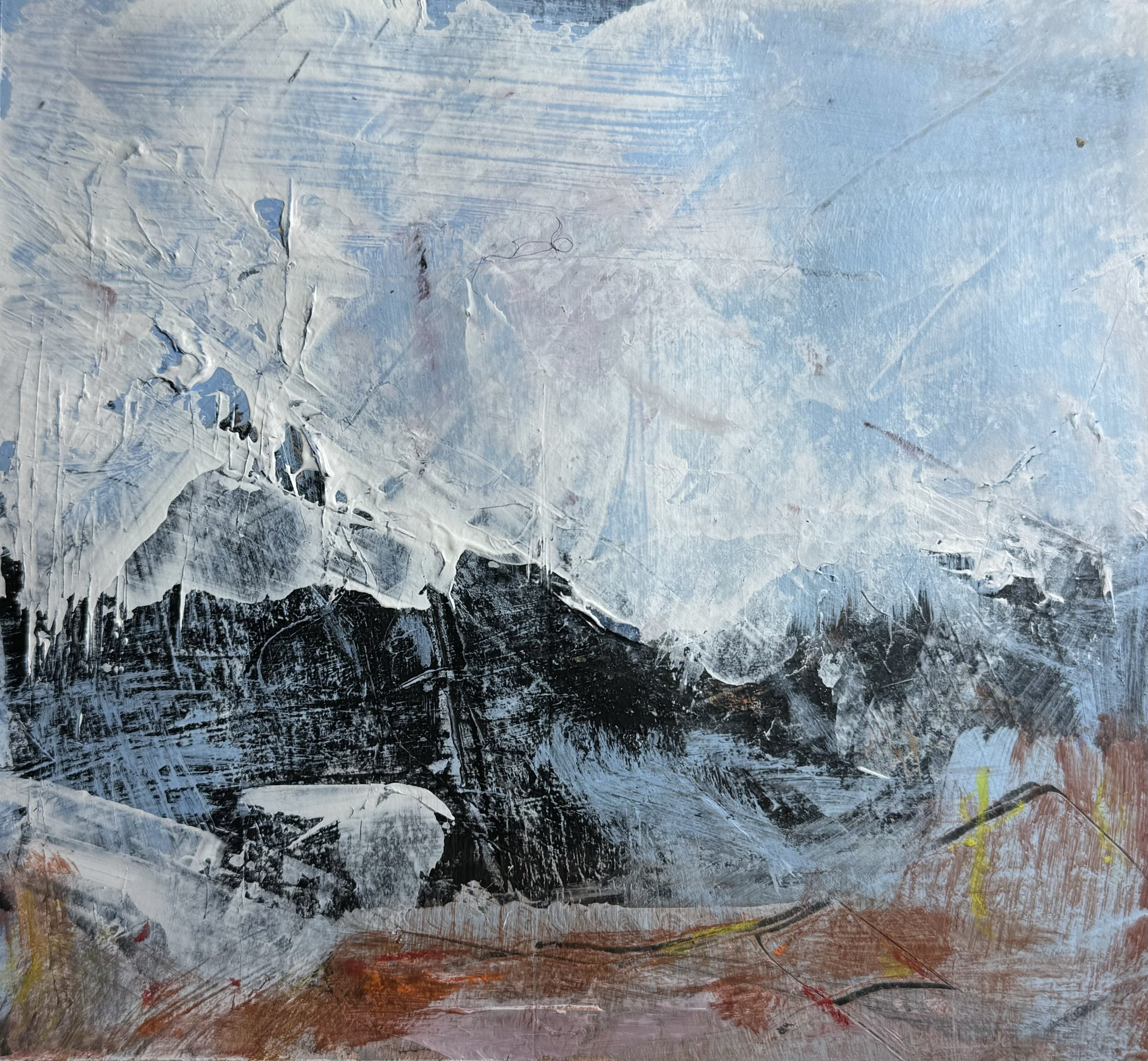 Frozen, Reindalsettra. 2024. Acrylic