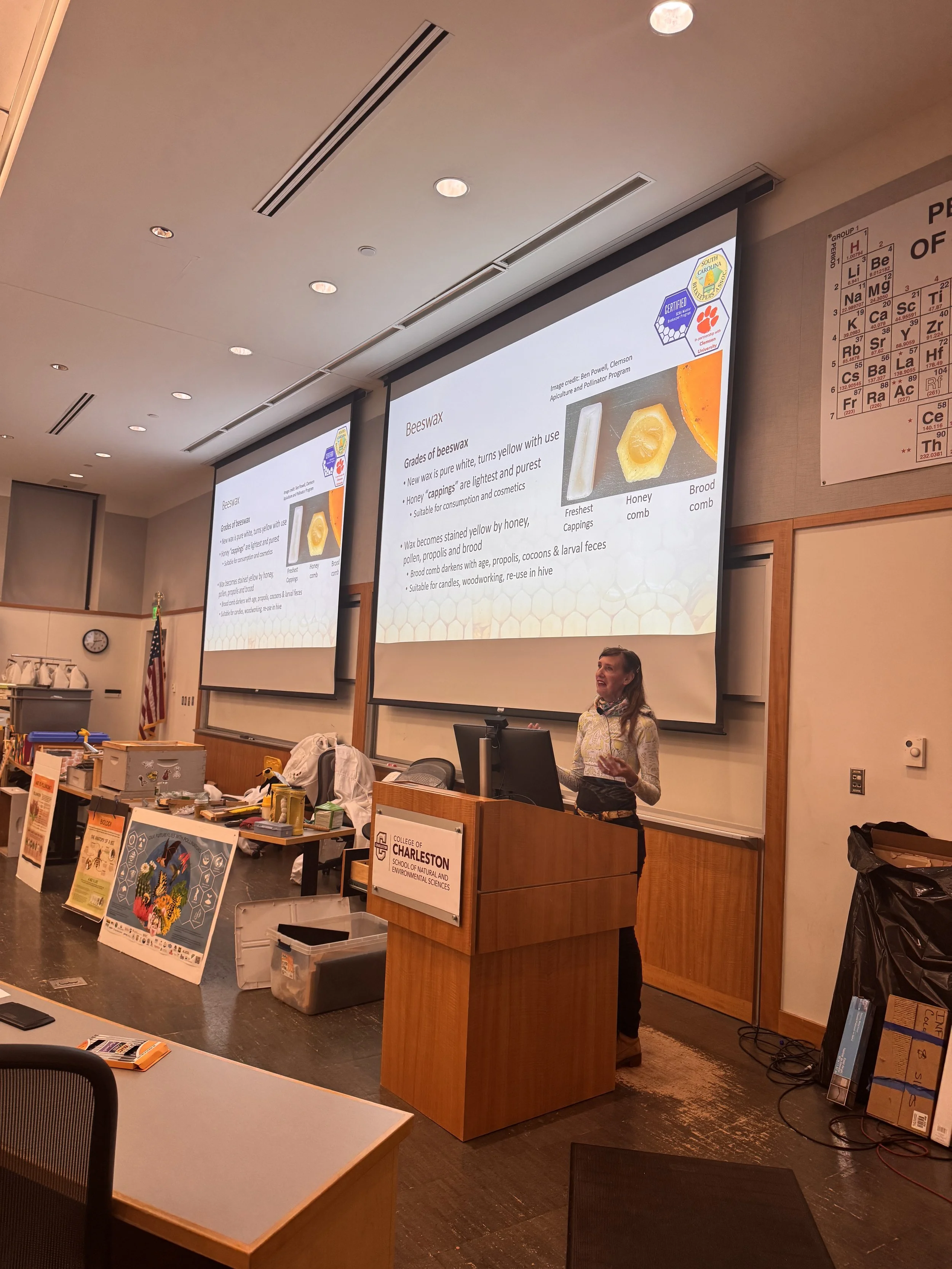 From the Classroom to the Apiary: Teaching New Beekeepers and Supporting Women in the Field