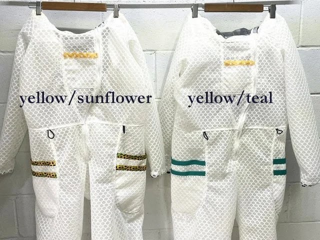 Sunny Suit colorways by Jeometry Beewear