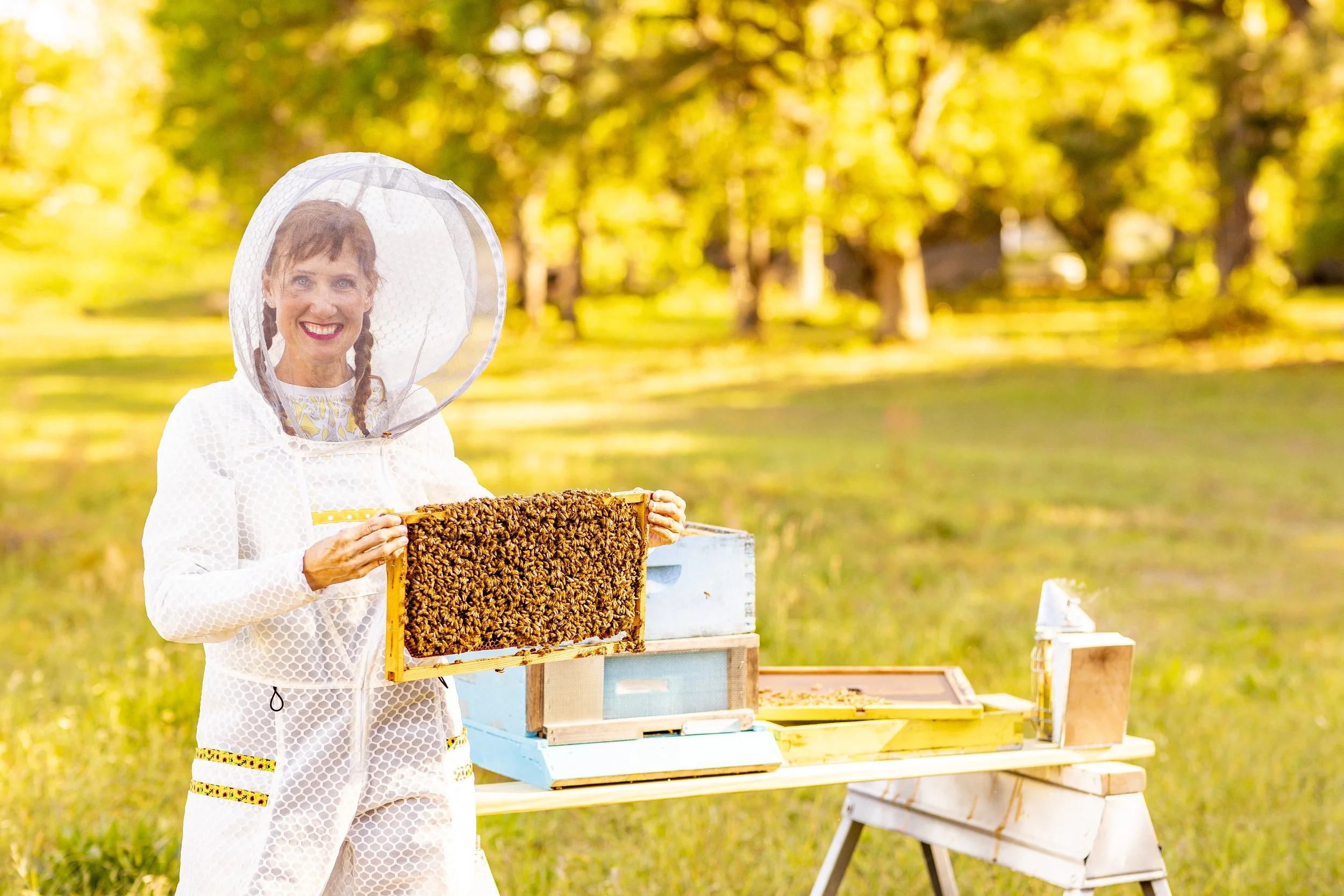 Jeometry Sunny Suit showing durable breathable mesh designed for repeated washing.