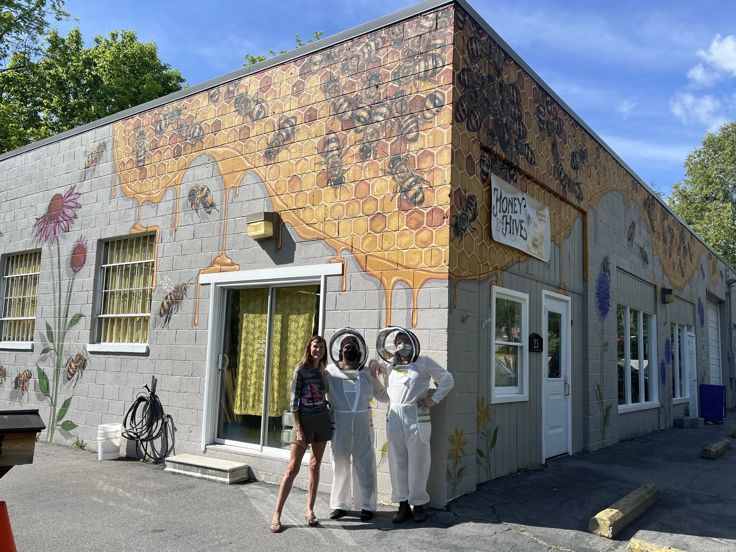 Visiting Honey and the Hive, Weaverville, NC