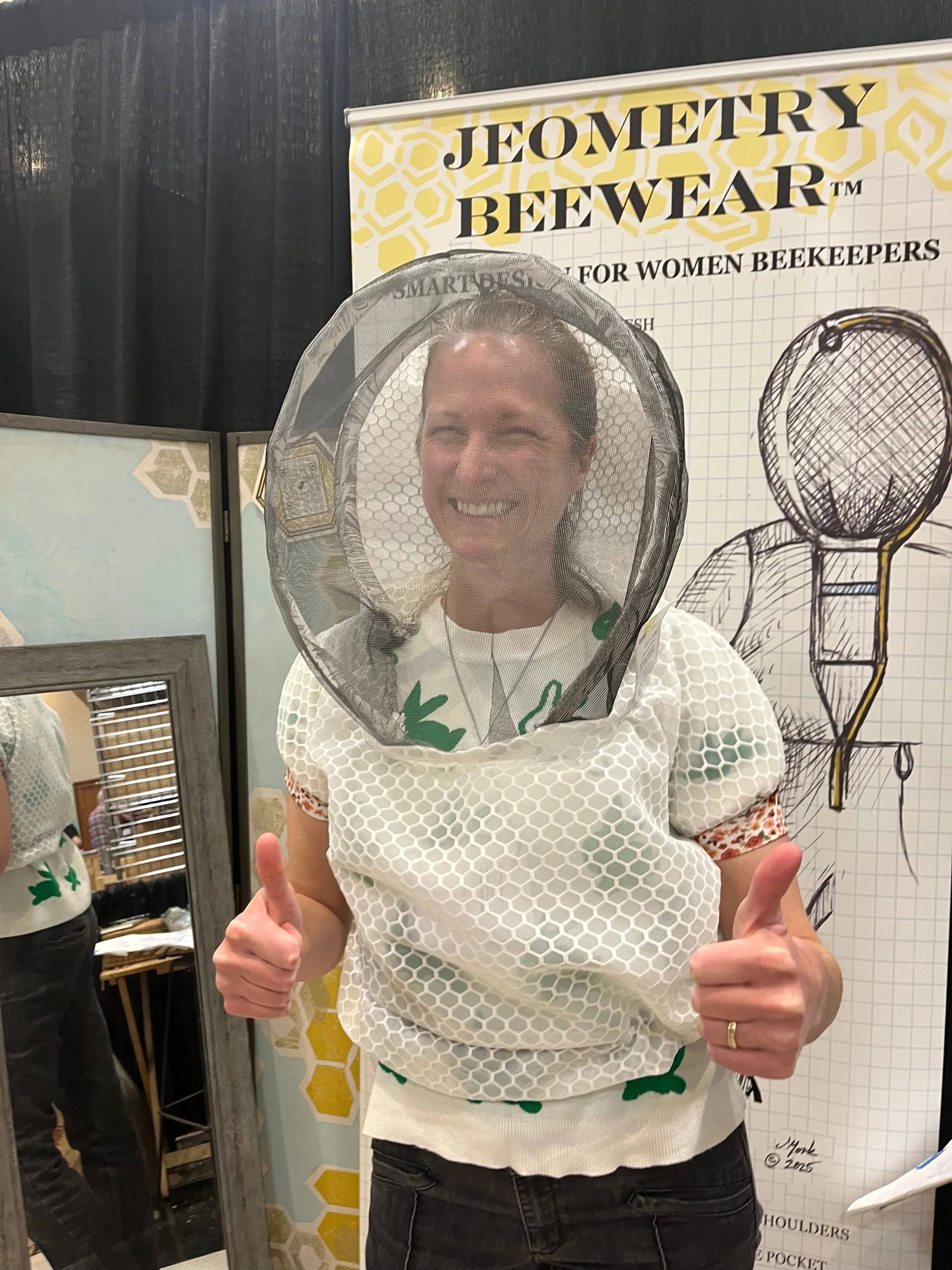 Loving the bee blouse!