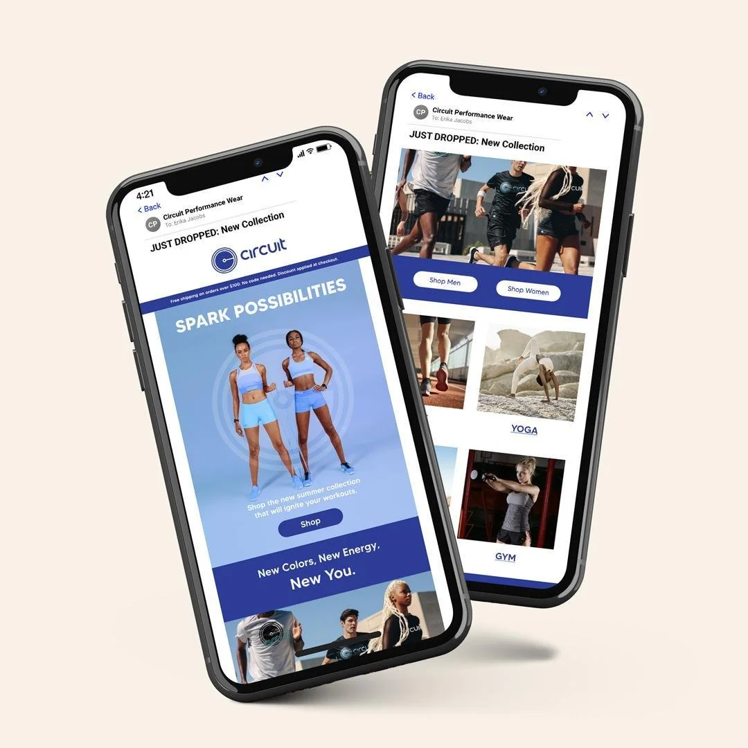 An often overlooked part of branding is email. Your target audience spends on average 15-20 seconds on each email they open so what you send better be attention grabbing and eye catching. An experienced brand designer and strategist will gain insight