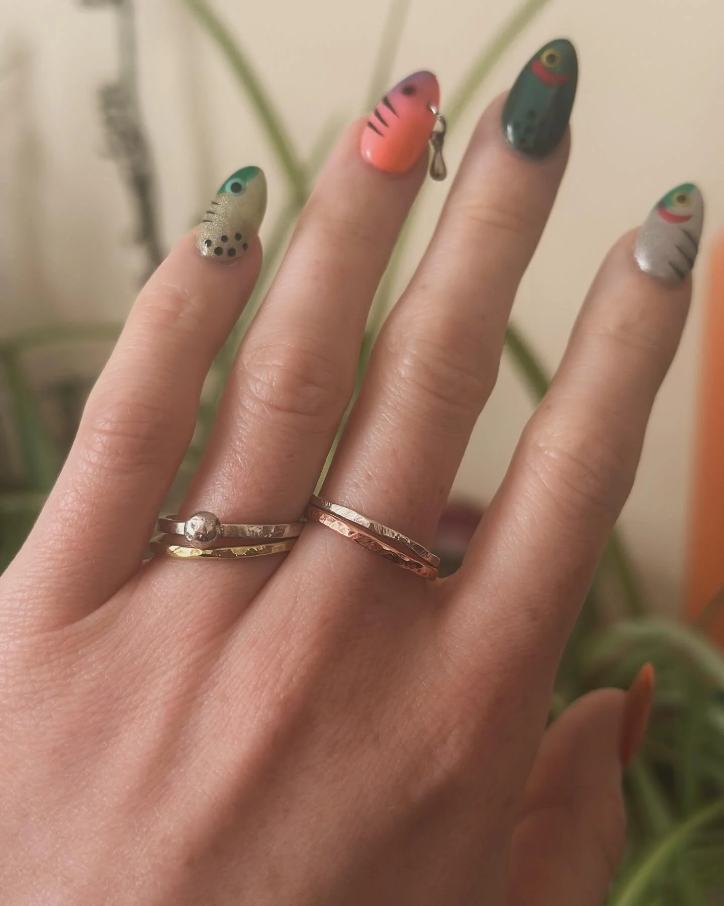 I made rings this week!! Thank you @silverliciousartisanjewellery for being a wonderful teacher ✨