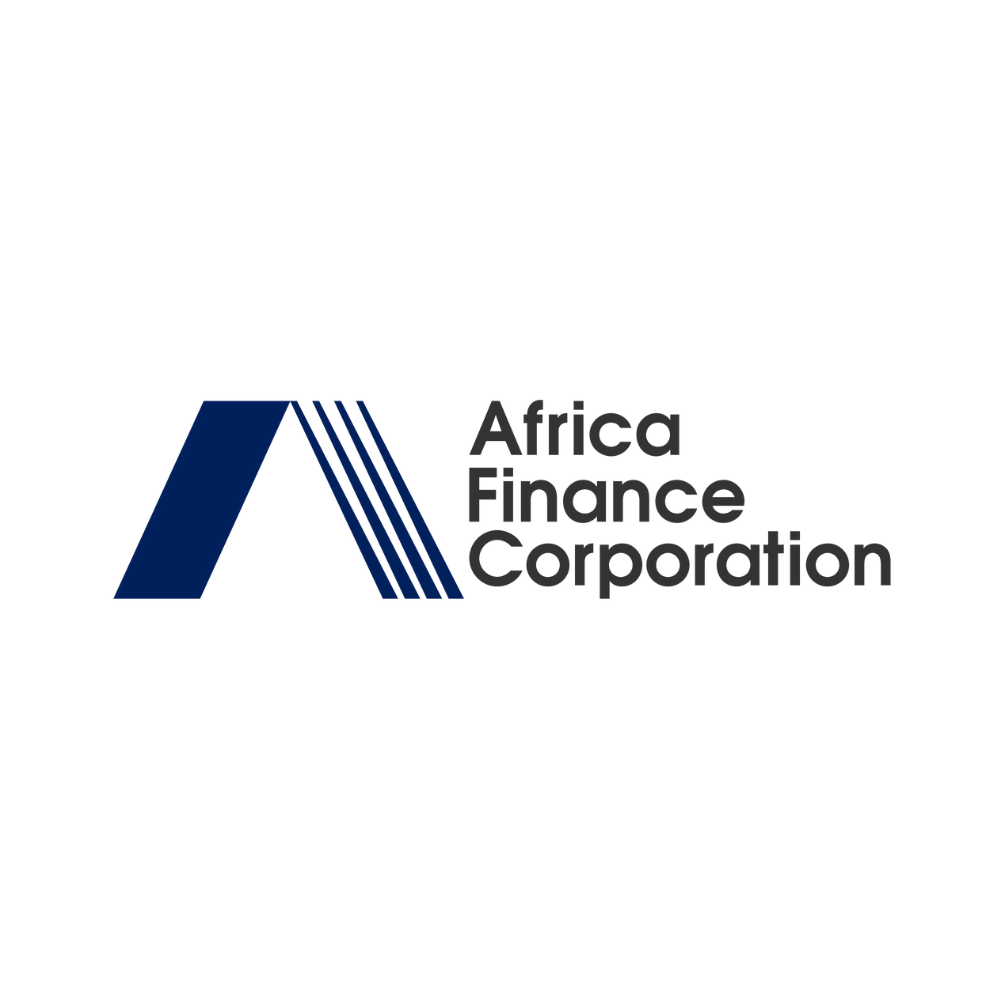 Africa Finance Corporation logo with stylized 'A' design.